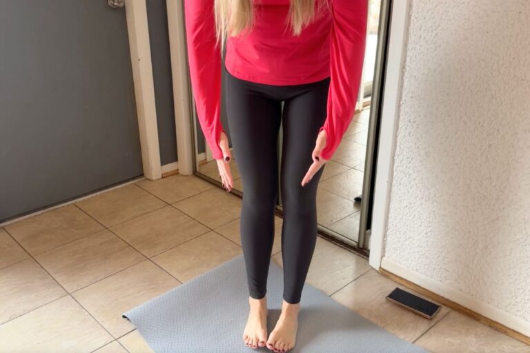 Shelley wearing IUGA leggings
